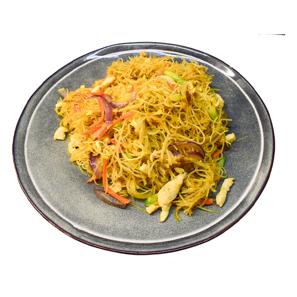 FIDEO FINO CON CURRY AMARILLO O SALSA SOJA