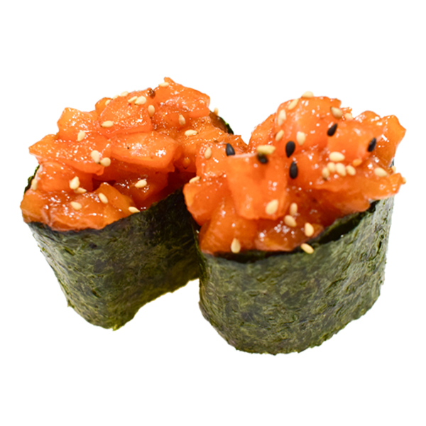 GUNKAN TARTA SALMÓN